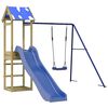 vidaXL Parque infantil de exterior madera de pino impregnada
