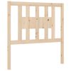 vidaXL Cabecero madera maciza de pino 96x4x100 cm