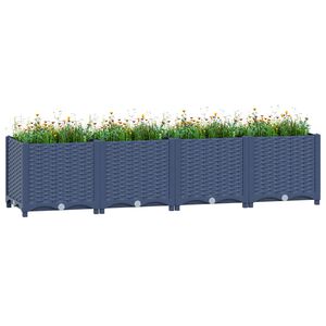 vidaXL Arriate polipropileno 160x40x38 cm