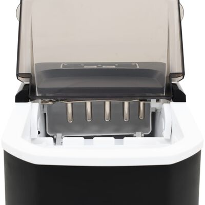 vidaXL Máquina para hacer cubitos de hielo 1,4 L 15 kg / 24 h negro