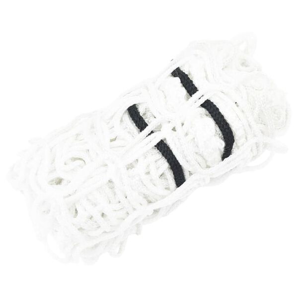 vidaXL Redes para heno redondas 2 unidades PP blanco 75x75 cm