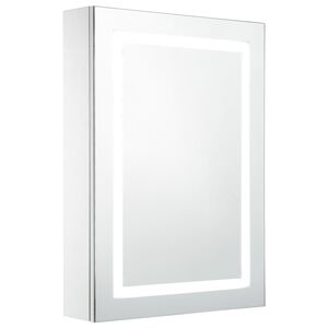 vidaXL Mueble de ba&ntilde;o con espejo LED 50x13x70 cm