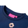 Sudadera infantil azul marino 140