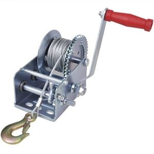 vidaXL Cabrestante manual 1130 kg