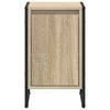 vidaXL Mesa de Noche Sonoma 39,5 x 30 x 50 cm Madera contrachapada