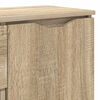 vidaXL Vitrina Roble Sonoma 100 x 30 x 65,6 Madera contrachapada