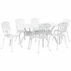 vidaXL Conjunto de Comedor de Jard&iacute;n 7 pcs Aluminio