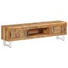 vidaXL Mueble para TV madera maciza reciclada 140x30x40cm