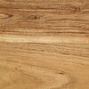 vidaXL Mesita de noche madera maciza de acacia 50x27x50 cm