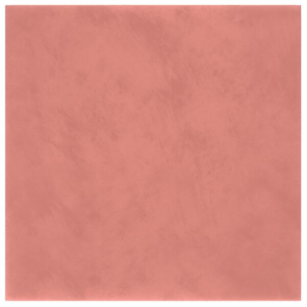 vidaXL Cabecero de Pared 12 pcs Rosa 30 x 30 cm Terciopelo