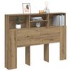 vidaXL Cabecero de cama Artisan Oak 140x19x103,5 cm