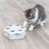 TRIXIE Juguete para gatos pluma giratoria gris