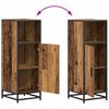 vidaXL Juego de muebles de ba&ntilde;o con caj&oacute;n 4 pcs Madera vieja