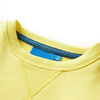 Sudadera infantil amarillo claro 140