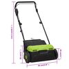 vidaXL Escarificador de césped 2 en 1 eléctrico 1500 W