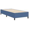 vidaXL Cama tipo Box Spring Azul 100 x 200 cm Terciopelo