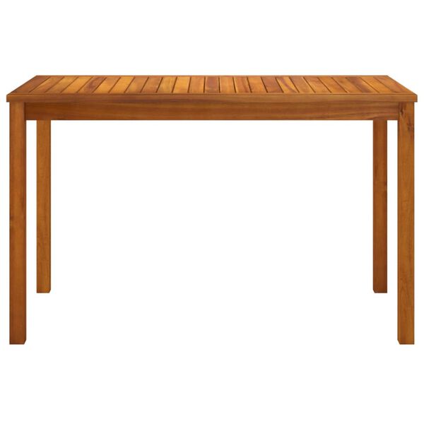 vidaXL Mesa de jard&iacute;n madera maciza de acacia 110x55x67 cm