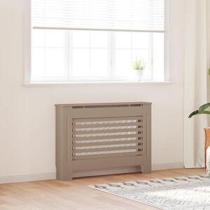 vidaXL Cubierta para radiador MDF 112x19x81,5 cm
