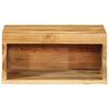 vidaXL Mueble de TV de pared madera maciza de acacia 40x30x19 cm
