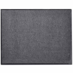 vidaXL Felpudo gris 120 x 180 cm PVC