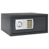 vidaXL Caja fuerte digital Gris oscuro 42 x 37 x 20 cm Acero