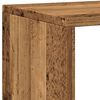 vidaXL Estanter&iacute;a madera de ingenier&iacute;a envejecida 137,5x29x137,5 cm