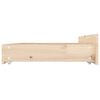 vidaXL Estructura de cama con cajones 140x200 cm