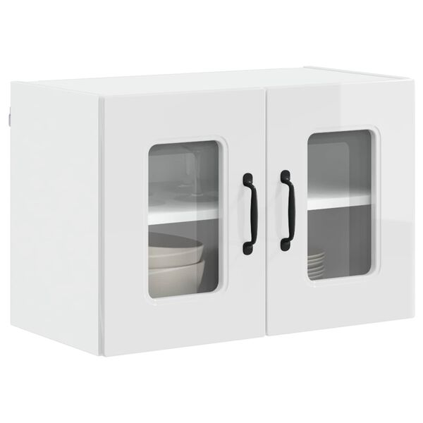 vidaXL Mueble de Cocina Kalmar 2 pcs brillante 60 x 31 x 40 cm