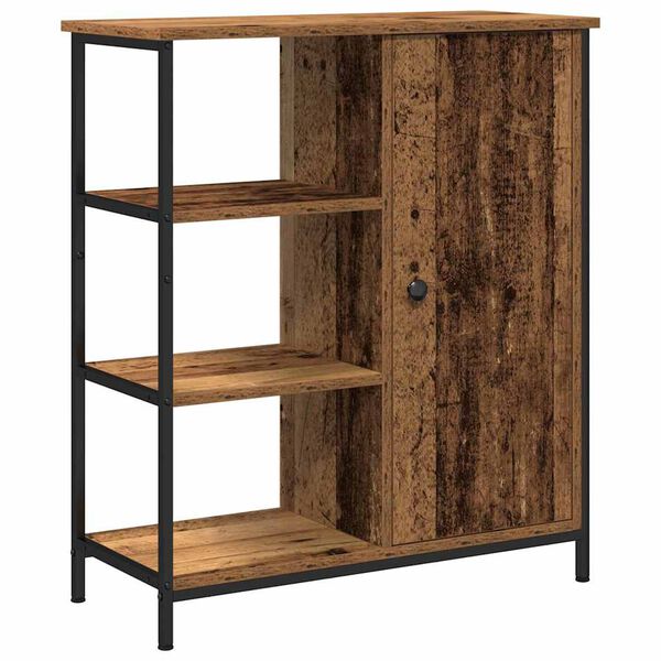 vidaXL Aparador Madera vieja 70 x 30 x 80 cm