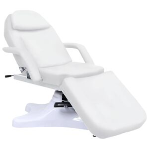 vidaXL Camilla de masaje blanca 180x62x(86,5-118) cm