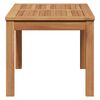 vidaXL Mesa Marrón 95 x 45 x 40 cm Madera de teca maciza