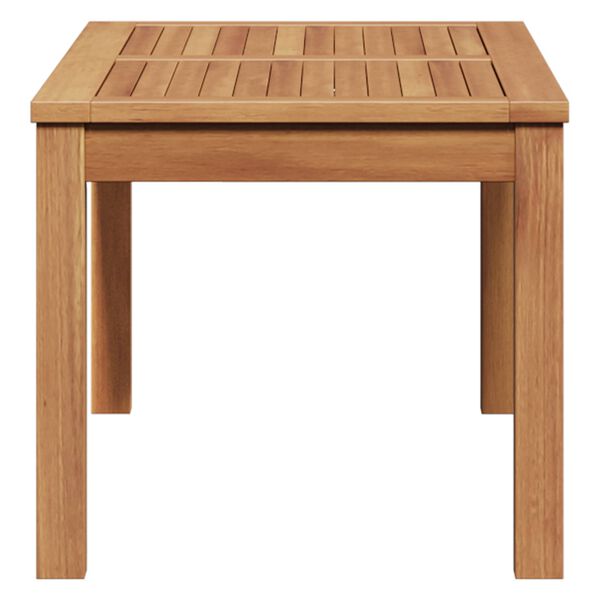 vidaXL Mesa Marrón 95 x 45 x 40 cm Madera de teca maciza