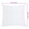 vidaXL Red de camuflaje con bolsa de almacenamiento blanco 316x296 cm