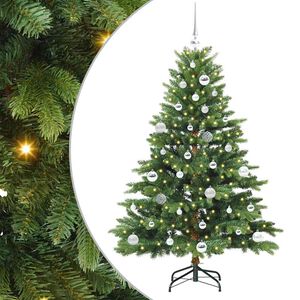 vidaXL &Aacute;rbol de Navidad artificial con 150 LED Verde 150 cm PE y PVC