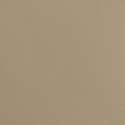 vidaXL Tumbona plegable acero recubrimiento en polvo tela Oxford taupe