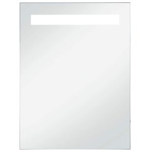 vidaXL Espejo de pared de ba&ntilde;o con LED 60x80 cm