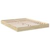 vidaXL Estructura de cama madera de ingeniería roble Sonoma 160x200 cm