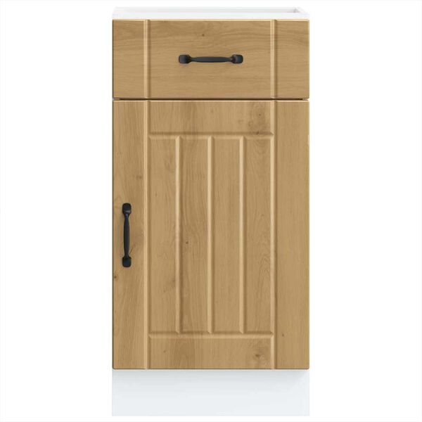 vidaXL Mueble bajo de cocina Lucca roble artesanal