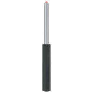 vidaXL Cilindro de Gas para Silla de Oficina Negro 355-540 mm Hierro
