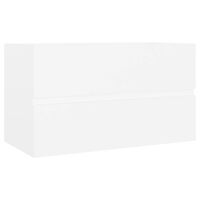 vidaXL Mueble de lavabo madera de ingeniería blanco 80x38,5x45 cm