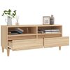 vidaXL Mueble de TV madera contrachapada roble Sonoma 100x34,5x44,5 cm