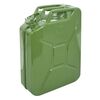 Carpoint Bid&oacute;n de gasolina 20 L metal verde