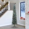 vidaXL &Aacute;rbol de Navidad artificial Verde 240 cm PVC, Pl&aacute;stico y Acero
