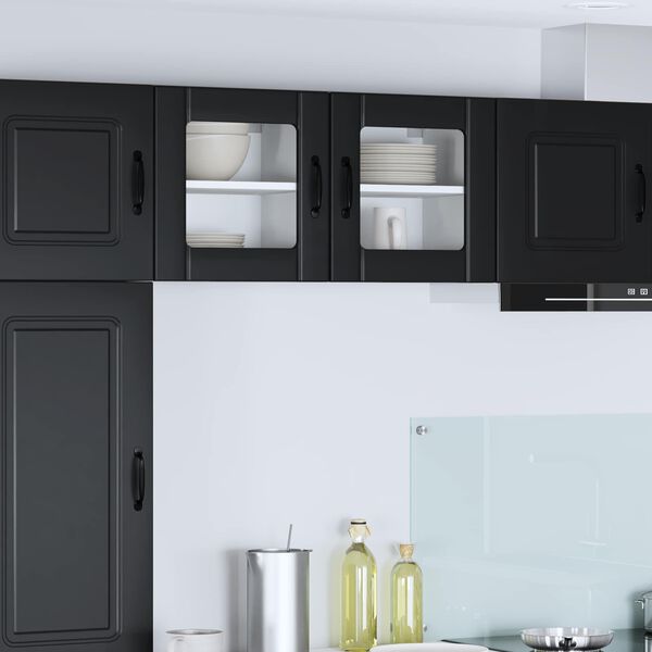 vidaXL Mueble de Cocina Negro 40 x 31 x 40 cm Madera de ingenier&iacute;a