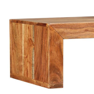 vidaXL Mueble para la televisión de madera maciza de acacia