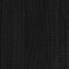 vidaXL Estructura de cama de madera maciza de pino negro 160x200 cm