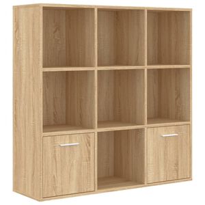 vidaXL Estanter&iacute;a madera contrachapada color roble Sonoma 98x30x98cm