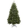 vidaXL &Aacute;rbol de Navidad artificial con bisagras 300 LED y bolas 270 cm