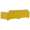 vidaXL Sof&aacute; cama nido terciopelo amarillo 90x200 cm