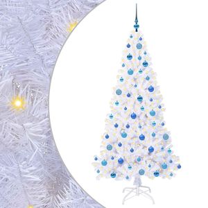 vidaXL &Aacute;rbol de Navidad artificial con 300 LED 180 cm PVC y Acero